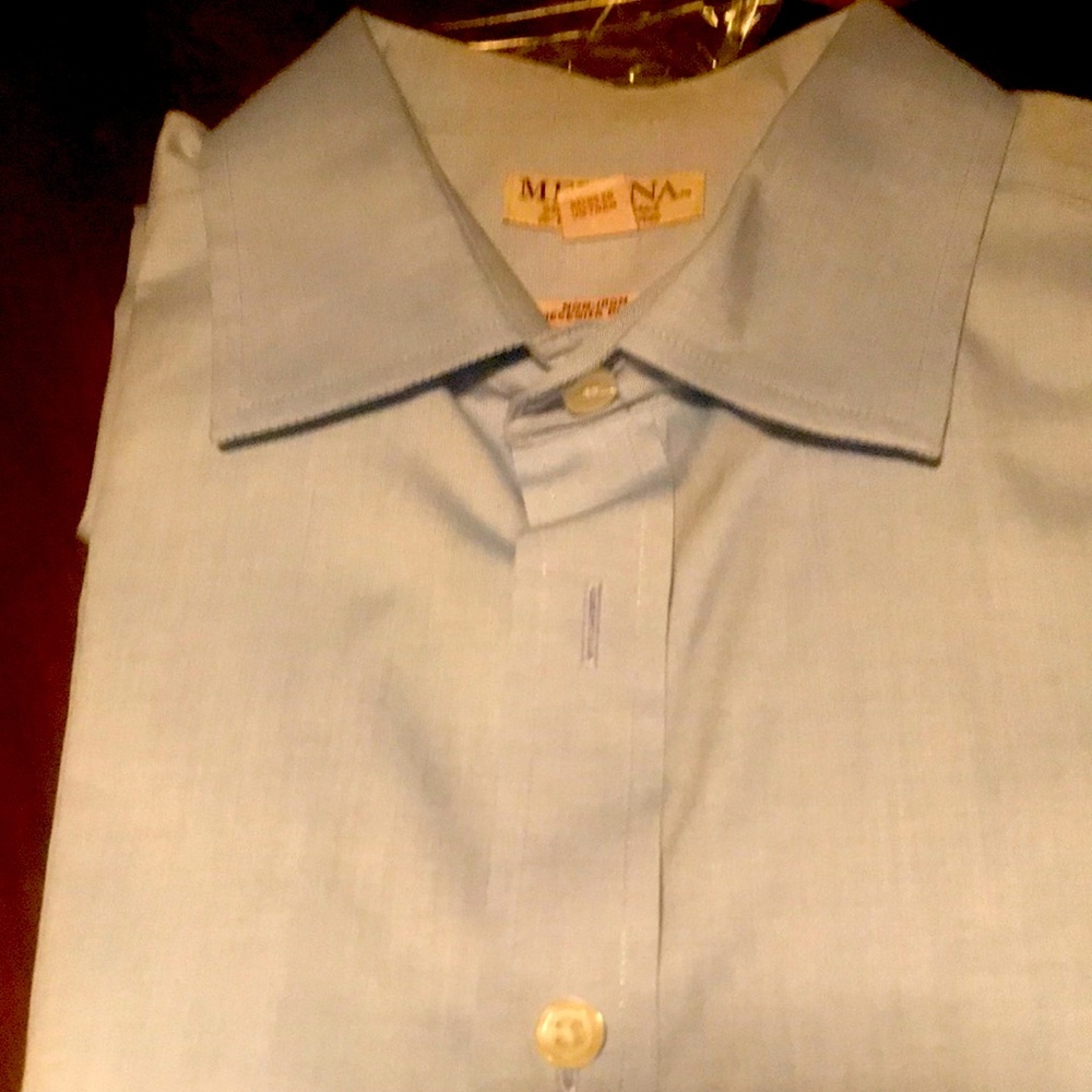 Large Merida long sleeve casual wear shirt tapered cut